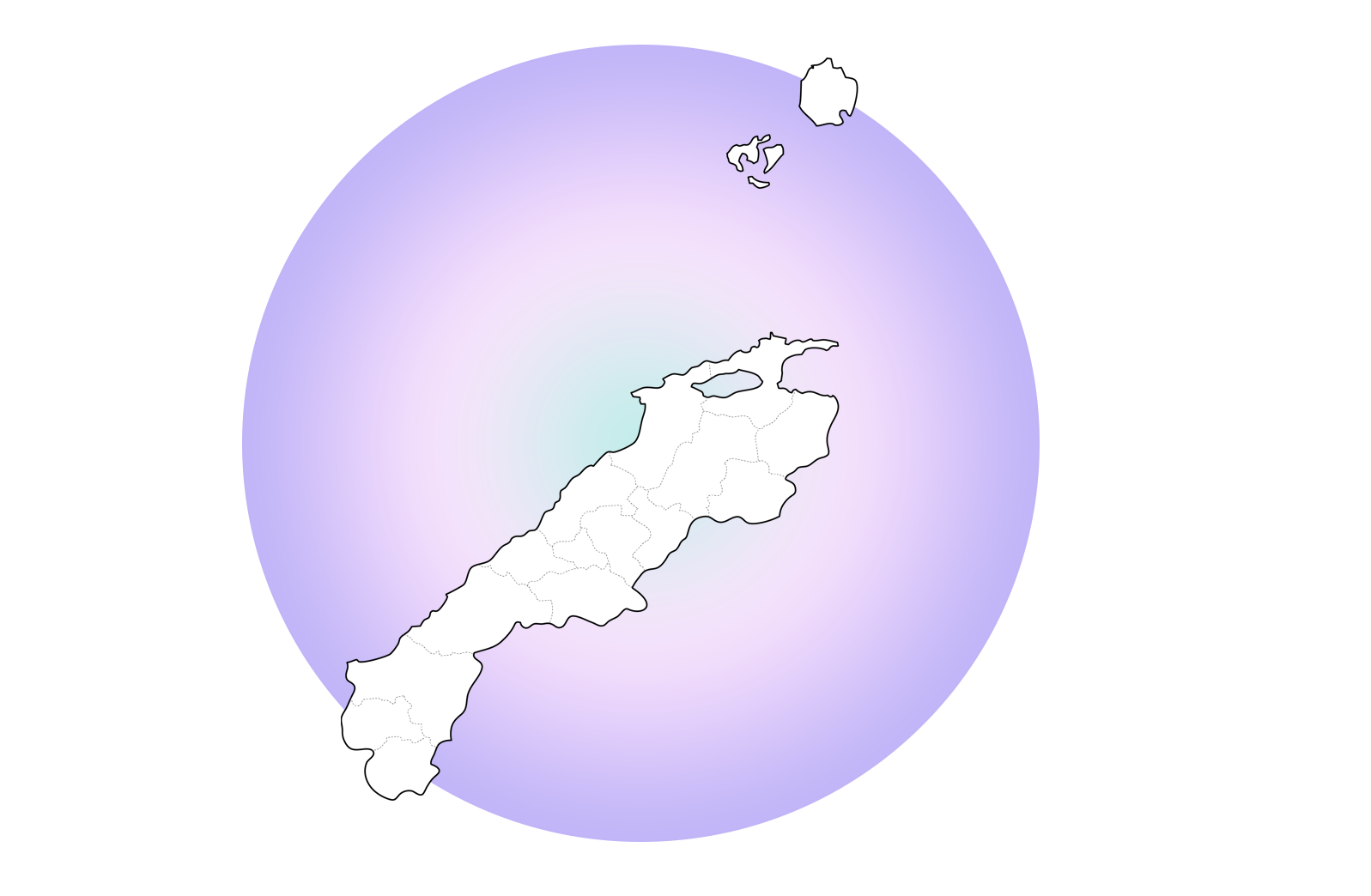 施工エリアは島根県内